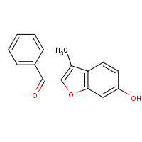 99246-62-5 (6-hydroxy-3-methyl-1-benzofuran-2-yl)-phenylmethanone chemical structure
