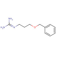 1190976-99-8 2-(3-phenylmethoxypropyl)guanidine chemical structure