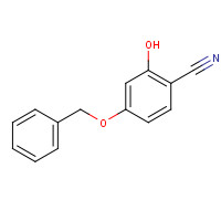 189439-24-5 2-hydroxy-4-phenylmethoxybenzonitrile chemical structure