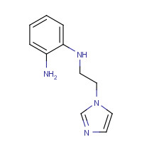 876590-76-0 2-N-(2-imidazol-1-ylethyl)benzene-1,2-diamine chemical structure