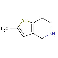 230301-75-4 2-methyl-4,5,6,7-tetrahydrothieno[3,2-c]pyridine chemical structure