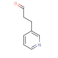 1802-16-0 3-pyridin-3-ylpropanal chemical structure