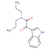 52061-52-6 2-(1H-indol-3-yl)-2-oxo-N,N-dipropylacetamide chemical structure