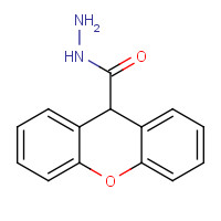 1604-08-6 9H-xanthene-9-carbohydrazide chemical structure