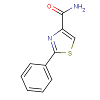 857550-21-1 2-phenyl-1,3-thiazole-4-carboxamide chemical structure