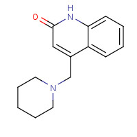 13629-28-2 4-(piperidin-1-ylmethyl)-1H-quinolin-2-one chemical structure
