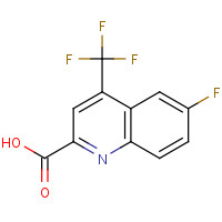 596845-42-0 6-fluoro-4-(trifluoromethyl)quinoline-2-carboxylic acid chemical structure