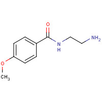 65136-87-0 N-(2-aminoethyl)-4-methoxybenzamide chemical structure