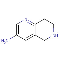 948306-78-3 5,6,7,8-tetrahydro-1,6-naphthyridin-3-amine chemical structure