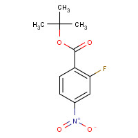 157665-46-8 tert-butyl 2-fluoro-4-nitrobenzoate chemical structure