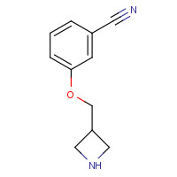 954223-81-5 3-(azetidin-3-ylmethoxy)benzonitrile chemical structure
