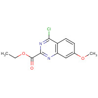 1189107-22-9 ethyl 4-chloro-7-methoxyquinazoline-2-carboxylate chemical structure