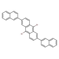 1202002-58-1 9,10-dibromo-2,6-dinaphthalen-2-ylanthracene chemical structure