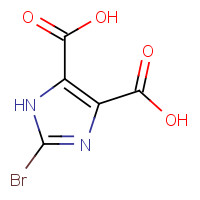 773099-17-5 2-bromo-1H-imidazole-4,5-dicarboxylic acid chemical structure