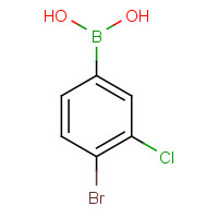 1217501-28-4 (4-bromo-3-chlorophenyl)boronic acid chemical structure
