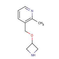 1400764-99-9 3-(azetidin-3-yloxymethyl)-2-methylpyridine chemical structure