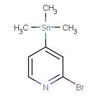 697300-77-9 (2-bromopyridin-4-yl)-trimethylstannane chemical structure