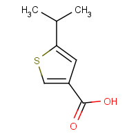 123418-51-9 5-propan-2-ylthiophene-3-carboxylic acid chemical structure