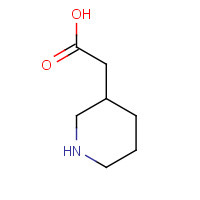 74494-52-3 2-piperidin-3-ylacetic acid chemical structure
