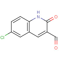 73568-44-2 6-chloro-2-oxo-1H-quinoline-3-carbaldehyde chemical structure