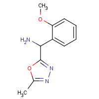 1082497-11-7 (2-methoxyphenyl)-(5-methyl-1,3,4-oxadiazol-2-yl)methanamine chemical structure
