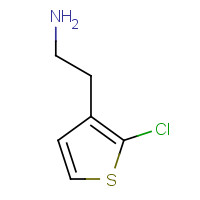 188471-56-9 2-(2-chlorothiophen-3-yl)ethanamine chemical structure