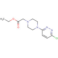 1169699-51-7 ethyl 2-[4-(6-chloropyridazin-3-yl)piperazin-1-yl]acetate chemical structure