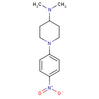 211247-60-8 N,N-dimethyl-1-(4-nitrophenyl)piperidin-4-amine chemical structure