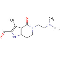 945381-99-7 5-[2-(dimethylamino)ethyl]-3-methyl-4-oxo-6,7-dihydro-1H-pyrrolo[3,2-c]pyridine-2-carbaldehyde chemical structure