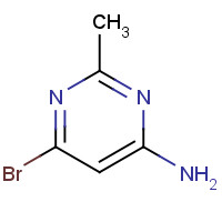 1161763-15-0 6-bromo-2-methylpyrimidin-4-amine chemical structure