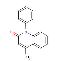 2540-30-9 4-methyl-1-phenylquinolin-2-one chemical structure