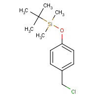138585-09-8 tert-butyl-[4-(chloromethyl)phenoxy]-dimethylsilane chemical structure