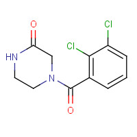 1146411-63-3 4-(2,3-dichlorobenzoyl)piperazin-2-one chemical structure