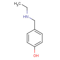45966-19-6 4-(ethylaminomethyl)phenol chemical structure