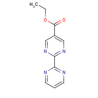 1068977-22-9 ethyl 2-pyrimidin-2-ylpyrimidine-5-carboxylate chemical structure