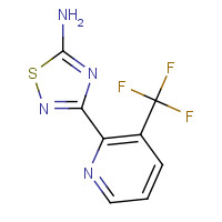1179361-05-7 3-[3-(trifluoromethyl)pyridin-2-yl]-1,2,4-thiadiazol-5-amine chemical structure