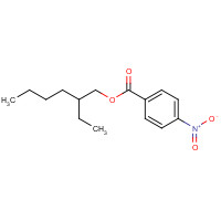 16397-70-9 2-ethylhexyl 4-nitrobenzoate chemical structure