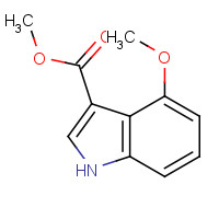 161532-19-0 methyl 4-methoxy-1H-indole-3-carboxylate chemical structure