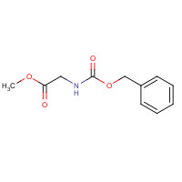 158457-27-3 methyl 2-(phenylmethoxycarbonylamino)acetate chemical structure