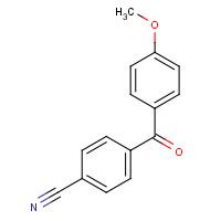 27645-60-9 4-(4-methoxybenzoyl)benzonitrile chemical structure