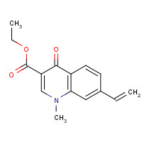 208580-24-9 ethyl 7-ethenyl-1-methyl-4-oxoquinoline-3-carboxylate chemical structure