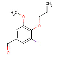 106331-79-7 3-iodo-5-methoxy-4-prop-2-enoxybenzaldehyde chemical structure