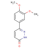 55901-95-6 3-(3,4-dimethoxyphenyl)-1H-pyridazin-6-one chemical structure