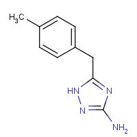 502685-85-0 5-[(4-methylphenyl)methyl]-1H-1,2,4-triazol-3-amine chemical structure