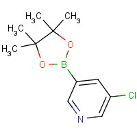 865186-94-3 3-chloro-5-(4,4,5,5-tetramethyl-1,3,2-dioxaborolan-2-yl)pyridine chemical structure