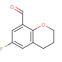 82060-91-1 6-fluoro-3,4-dihydro-2H-chromene-8-carbaldehyde chemical structure