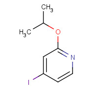 1353777-52-2 4-iodo-2-propan-2-yloxypyridine chemical structure