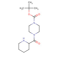 873315-18-5 tert-butyl 4-(piperidine-2-carbonyl)piperazine-1-carboxylate chemical structure