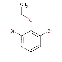 847901-91-1 2,4-dibromo-3-ethoxypyridine chemical structure