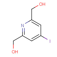 120491-91-0 [6-(hydroxymethyl)-4-iodopyridin-2-yl]methanol chemical structure